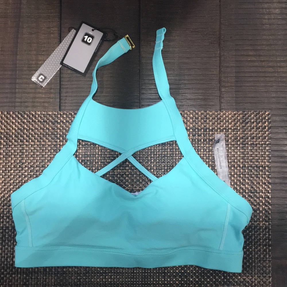 Chestee swim and sports bra in one. Size 10